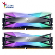 ADATA 威刚 XPG 龙耀D60G 16GB（8GBx2）DDR4 3000 RGB台式机内存条