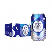 依能 苏打气泡水 无糖 330ml*24罐/箱