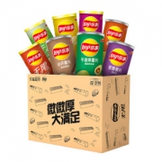 乐事薯片 8口味8罐装组合大礼包 776g