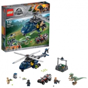88VIP：LEGO 乐高 侏罗纪世界 75928 Blue的直升机追踪 214.35元包邮包税（需用券）