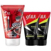 gf 高夫 净源控油男士洁面乳 100g 送50g*2支