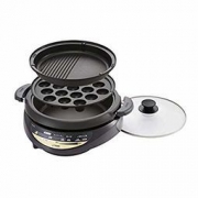 中亚Prime会员：TIGER 虎牌 CQG-B30N-T 家用多功能料理锅3件套