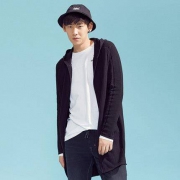 美特斯邦威 QB217449 男士长袖开衫
