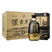 泸州老窖 浓香老窖 鉴藏装 白酒 52度 500ml*6瓶*2件 送二曲白酒 52度 500ml*12瓶