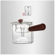 当当优品 十二角锤目纹蒸汽煮茶器 500ml