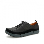 其乐 Clarks 19秋季新款 Trifri Slip 牛皮面羊皮里 男透气休闲鞋 三瓣底