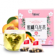 蜜桃乌龙茶水果茶小袋装10包