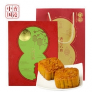 八珍（PATCHUN）手工制作双黄豆沙月饼礼盒 720g+凑单品