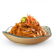 岐山天缘 天缘醋粉 即食黑面皮 麻酱/蒜泥 270g*5袋 18.9元包邮（需用券）