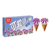 京东PLUS会员：和路雪 迷你可爱多甜筒 蓝莓酸奶口味 冰淇淋 20g*10支 *9件