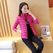 ￥69.9 乔士兰 韩版轻薄薄款羽绒服女短款外套
