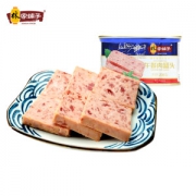 林家铺子 午餐肉罐头 200g*3罐 可见大肉粒