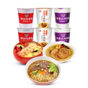 和厨 番茄面咖喱牛肉豚骨面6杯 券后￥26.9