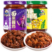 拍2件：饭扫光 香菇牛肉酱200g*2瓶+竹笋牛肉酱200g*2瓶