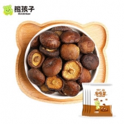 熊孩子 香菇脆26gx4袋蘑菇干即食脱水干蔬菜香菇脆片孕妇零食小吃