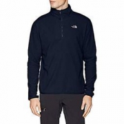 中亚Prime会员：The North Face 北面 100 Glacier 男士1/4拉链抓绒衣
