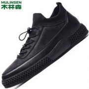 木林森 男休闲版系带皮鞋