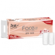 洁柔(C&S) 粉Face系列 4层无芯卷纸70g*10卷