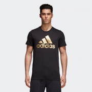 双11预售：adidas 阿迪达斯 CV4507 运动型格 男装短袖T恤 89元（需定金）
