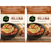 bibigo必品阁 部队火锅面 233gx2组合装