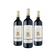 利丰庄园副牌上梅多克Haut Medoc 干红酒葡萄酒 3支装 182.4元包邮包税（需用券）