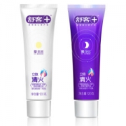 运费券收割机： Saky 舒客 益早益晚 立体清爽火 早晚牙膏（120g *2支） *2件