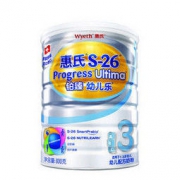 惠氏 S-26铂臻3段 幼儿配方奶粉 800克 *3件