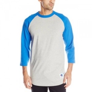 中亚Prime会员、限尺码： Champion Raglan 男士七分袖T恤