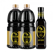 千禾 御藏180天酱油 1.8L*2瓶+香醋 1L