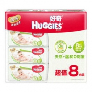 HUGGIES 好奇 金装 婴儿湿巾 80片 8包装 *2件