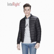 InteRight 90白鸭绒 男士无缝羽绒服