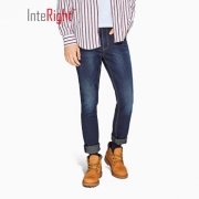 InteRight 男士合体修身牛仔裤 *2件 +凑单品 99元包邮（合49元/件）