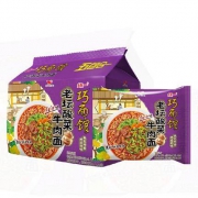 运费券收割：统一 巧面馆 老坛酸菜牛肉面 红油味 120克*5袋