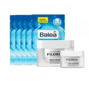 BA定制礼盒 Filorga 菲洛嘉 十全大补面膜50ml+逆时光眼霜15ml+Balea面膜 5片 €69