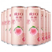 RIO锐澳 预调鸡尾酒微醺系列3度白桃味330ml*8罐*2件