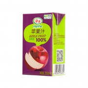 牵手 100%苹果汁饮料 250ml*6盒 16.9元包邮（需用券）