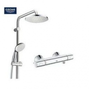 GROHE 高仪 27389002+32449002 恒温淋浴花洒套装（短杆）