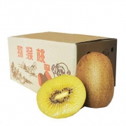 水果蔬菜 四川金艳黄心猕猴桃 30个 单果60-80g