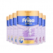 88VIP、双11预售：Friso 美素佳儿 金装 4段 儿童配方奶粉 900g 新加坡版 6罐 722元包邮（需用券，需定金90元，11.11日付尾款）