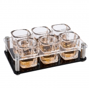 SURANER 四方杯 白酒杯 60ml 6个装 6.5元包邮（需用券）
