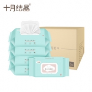 十月结晶婴儿湿巾80*5包 券后￥24.8