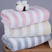 京东PLUS会员：SANLI 三利 纯棉条纹洗脸巾 3条装 33*72cm *4件 +凑单品