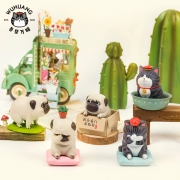官方店出品 吾皇万睡 巴扎黑手办 卡通系列盲盒