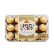 PLUS会员：费列罗（Ferrero Rocher）榛果威化糖果巧克力 30粒 375g*3件