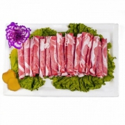 LAOHEQIAO 涝河桥 宁夏滩羊 脆骨肉片 260g *5件+羊肉串200克