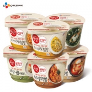 韩国原装进口 CJ希杰 微波速食米饭套餐 6盒6种口味
