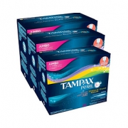TAMPAX 丹碧丝 珍珠导管式卫生棉条 50支混合装 *3件