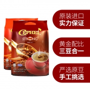 马来西亚进口 CEPHEI 奢斐 特浓三合一速溶白咖啡 40支共640g