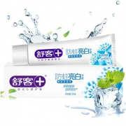 舒克 防蛀净白牙膏120g（清爽薄荷）