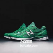 US10/10.5码，New Balance 新百伦 美产 990V4 男款第四代总统慢跑鞋M990NG4